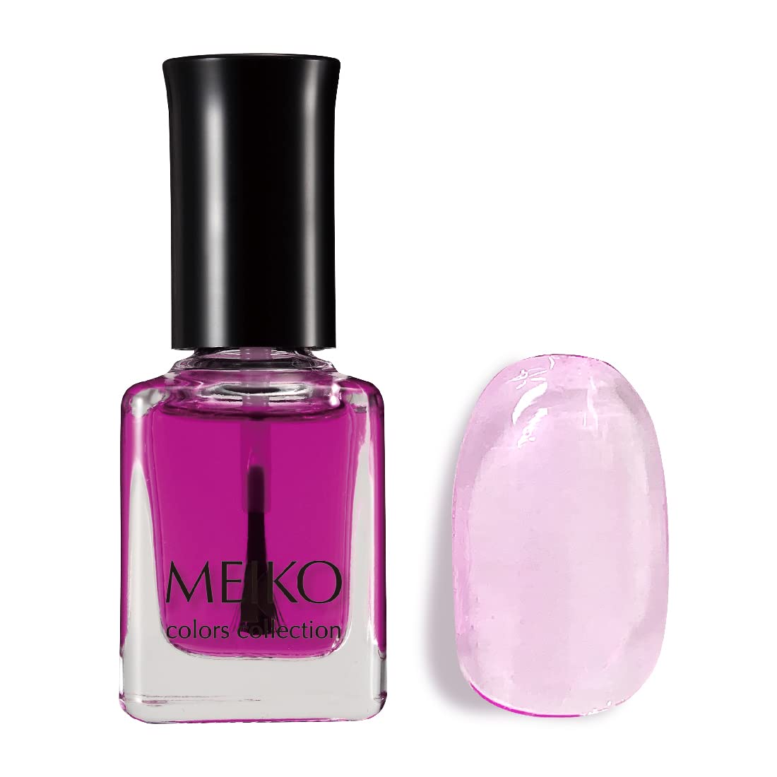 

Быстросохнущий лак для ногтей Nail Color N20 Pink Polish Transparent Made in MC (Нейл Япония) [Коллекция МЕЙКО]