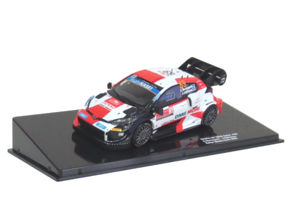 IXO International Trading (KOKUSAI BOEKI) Ixo 1/43 Scale Toyota GR Yaris Rally 1 2022 Monte Carlo Rally #69 K. Rovanpera/J. Halttunen Finished Product