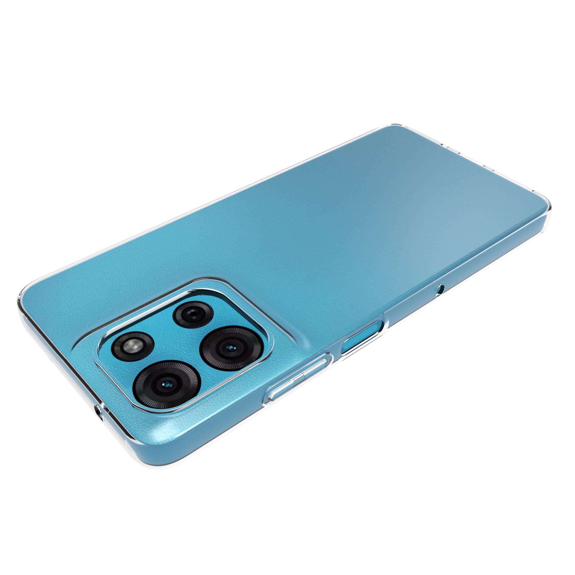 

For Motorola Moto G75 5G Clear Phone Case Watermark-Resistant TPU Back Cover Style A
