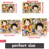 Chibi Anime Pirate Crew Doormat, Cute Cartoon Non-slip Floor Mat, Decorative Entrance Rug for Home Living Room Bedroom
