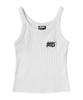 ANOTHER ARCHIVE Women'S Sleeveless Graffiti Ribbed Sleeveless Top_White