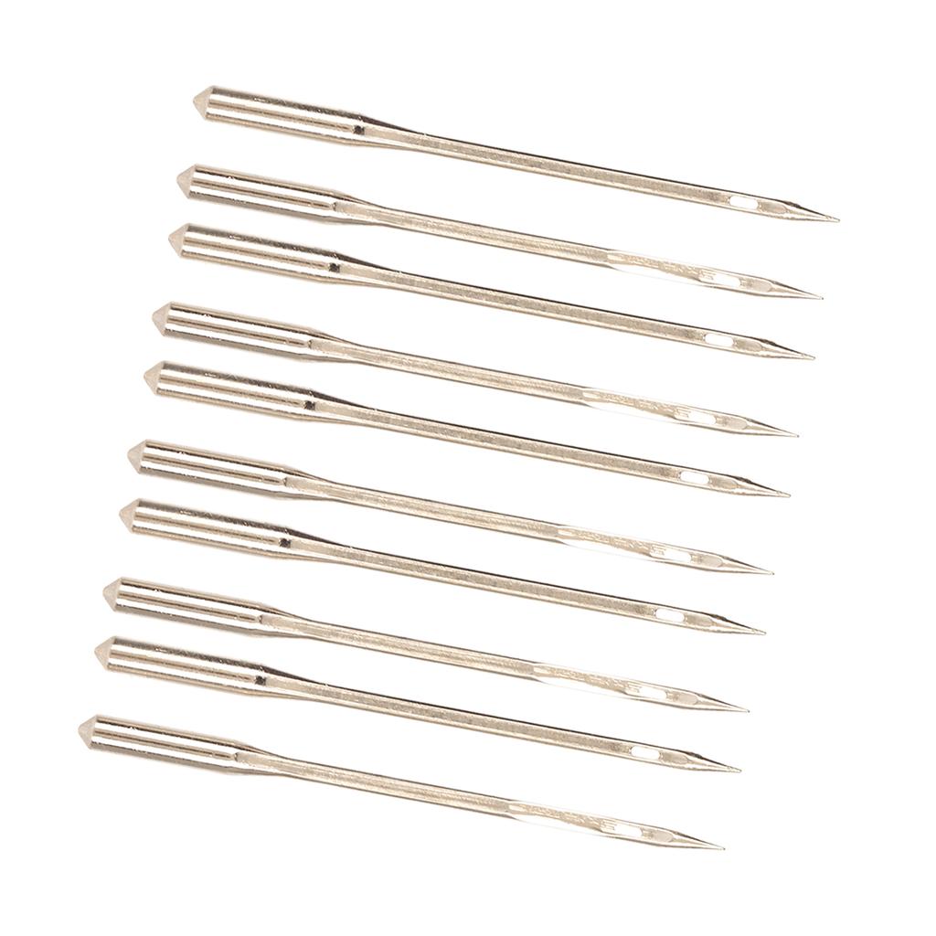 10PCS Sewing Machine Needles DIY Steel Industrial Embroidery Machine Needles for GK35 2C GK35 6 GK35 6A GK35 8 GK68 2