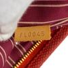 Louis Vuitton M40037 Tote Antigua Canvas Hippo PM Handbag Red Canvas Women Used