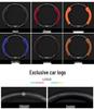 Suede 3D Embossed Dongfeng Fengshen Steering Wheel Cover - Non-slip, Breathable, Carbon Fiber.
