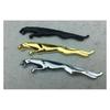 2 szt. Metalowe Emblematy 3D Jaguar Naklejki Zestaw Dla Modeli Xjs Xj6 Xk8 Xf I E Type