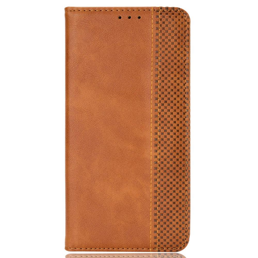 For Samsung Galaxy F15 5G/M15 5G Case Vintage PU Leather Folio Phone Cover with Cash/Card Slots