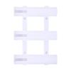 Wall Mounted Fishing Rod Holder Bracket 3 Rods Tube Plastic Boat Fishing Rod Racks