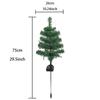 Solar Christmas Tree Garden Stake Light Waterproof Outdoor Christmas Decorations Solar Xmas Christmas Lights for Garden Decor