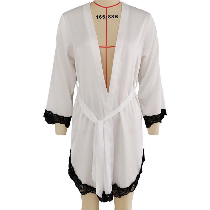 Summer Silk Sleep Dress For Women With Lace Backless Design And Breathable Fabric