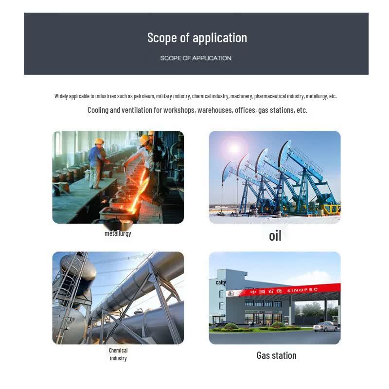 VOSTE CBF Explosion-Proof Axial Flow Fan