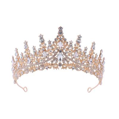 Brautkrone, Legierung, Haarschmuck, Hochzeitskleid, Strass-Stirnband, Überzug, Geburtstagskrone, Abendessen, Party, Hochzeit, Kopfschmuck