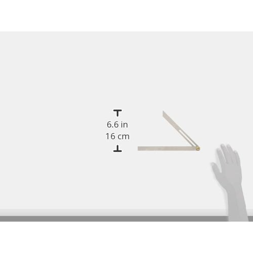 Shinwa Sokutei Free Square 250mm 62596