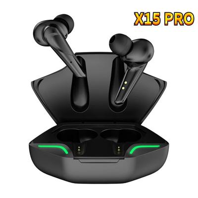 Auriculares Inalámbricos para Gaming X15 bluetooth TWS 5.0 Estéreo Auriculares de Baja Latencia Auriculares Bluetooth con Micrófono para iPhone Xiaomi