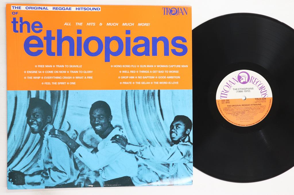 LP Record ETHIOPIANS - Original Reggae Hitsound Of The Eth TRLS228 TROJAN RECORDS 1986 UK Reggae, Ska & Dub Used