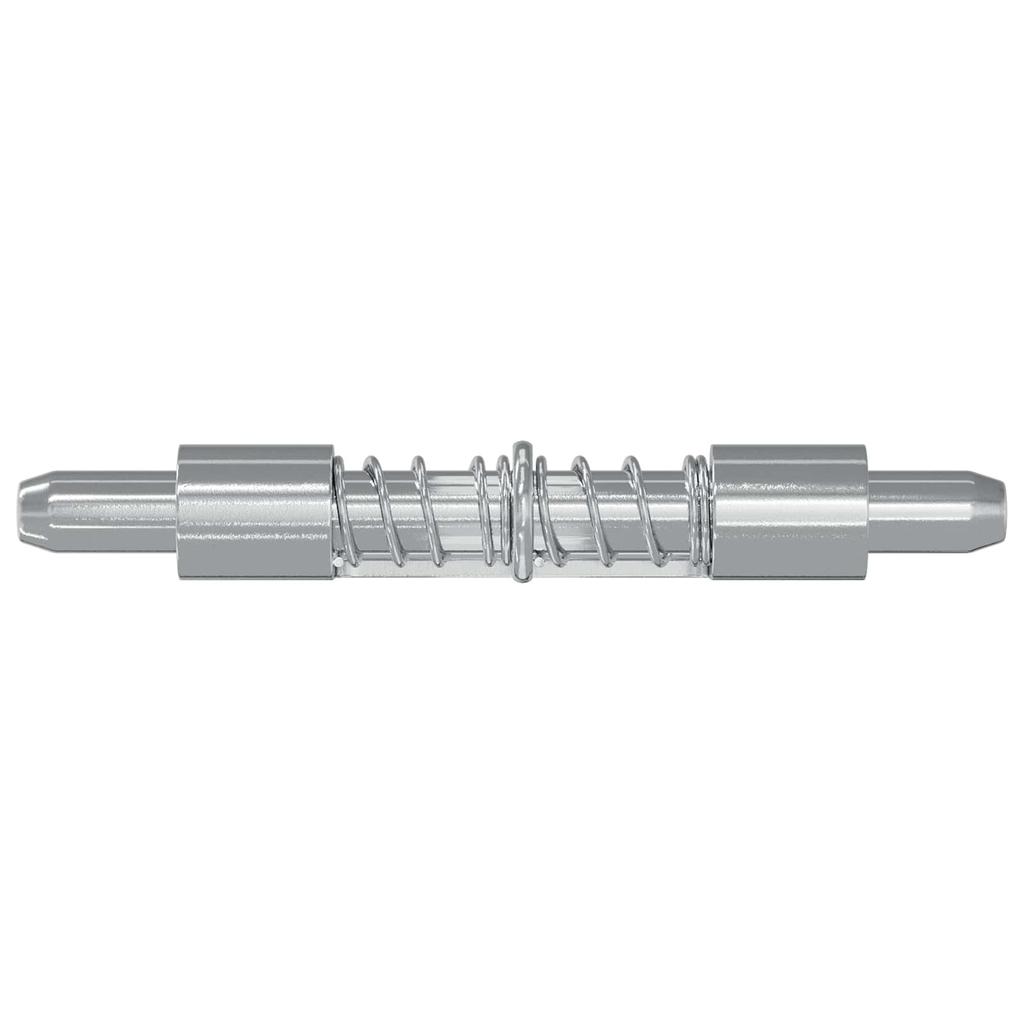 Latch 12 pcs Silver 46 x 17 x 1.2 mm Steel