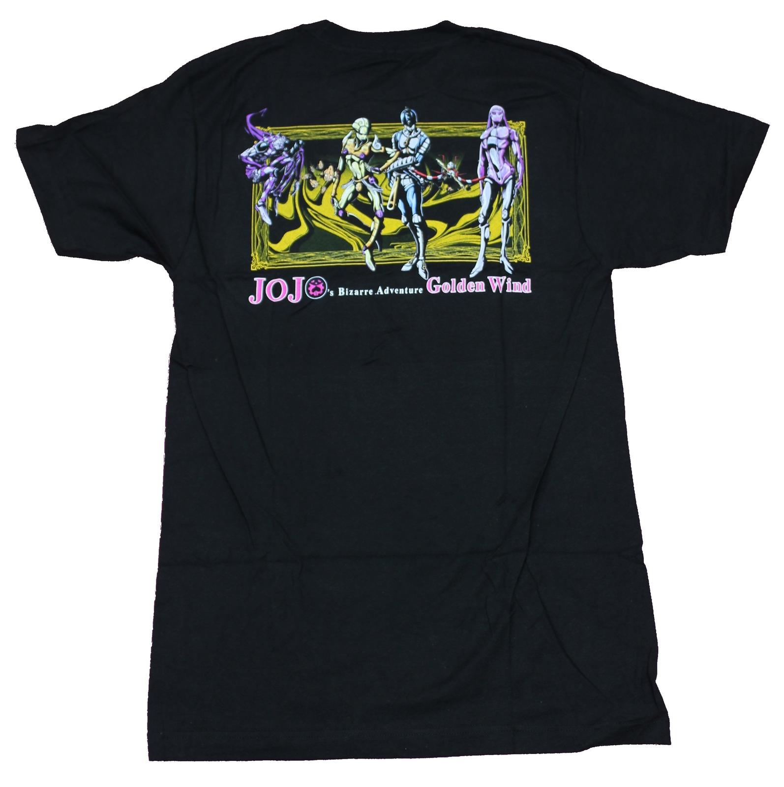 Jojo s Bizarre Adventure Mens T-Shirt - Golden Wind Framed Character Image XXXXL