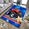 Nighttime Truck Drive Office Rug Chair Mat, Game Carpet, Suitable for Front Door, Bedroom, Living Room, Desk, Holiday Gift