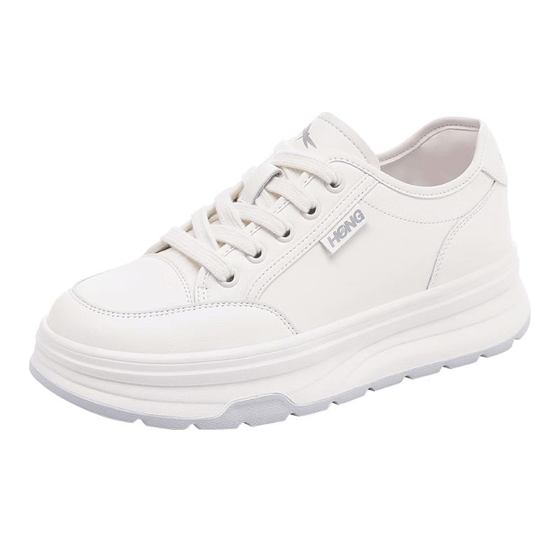Red Dragonfly Women s Thick Sole Casual Low-Top Sneakers 37
