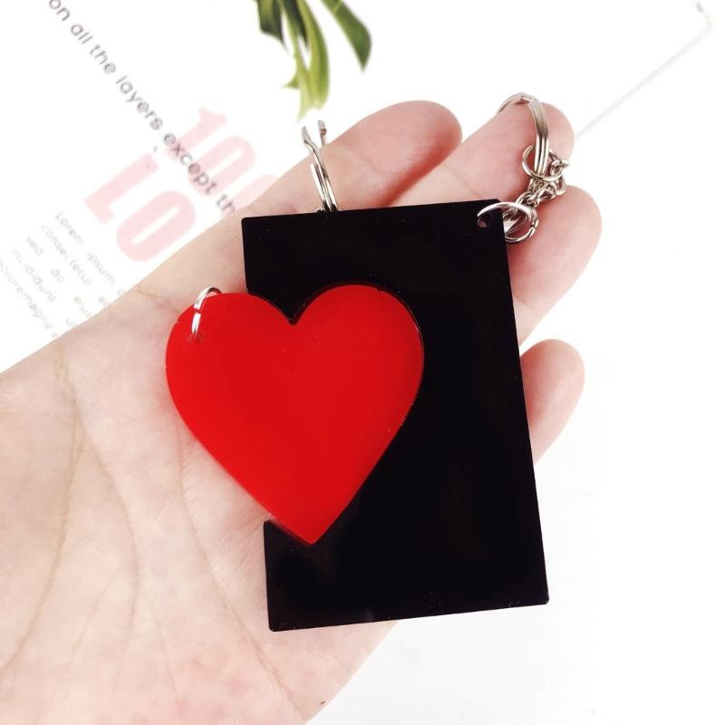 Heart Silicone Resin Mold,Valentines Epoxy Casting Mold for DIY Crafts Pendant Jewelry Making Keychain Silicone Mold