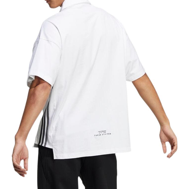 adidas Polo Shirt Japan Version Men's White HC9975