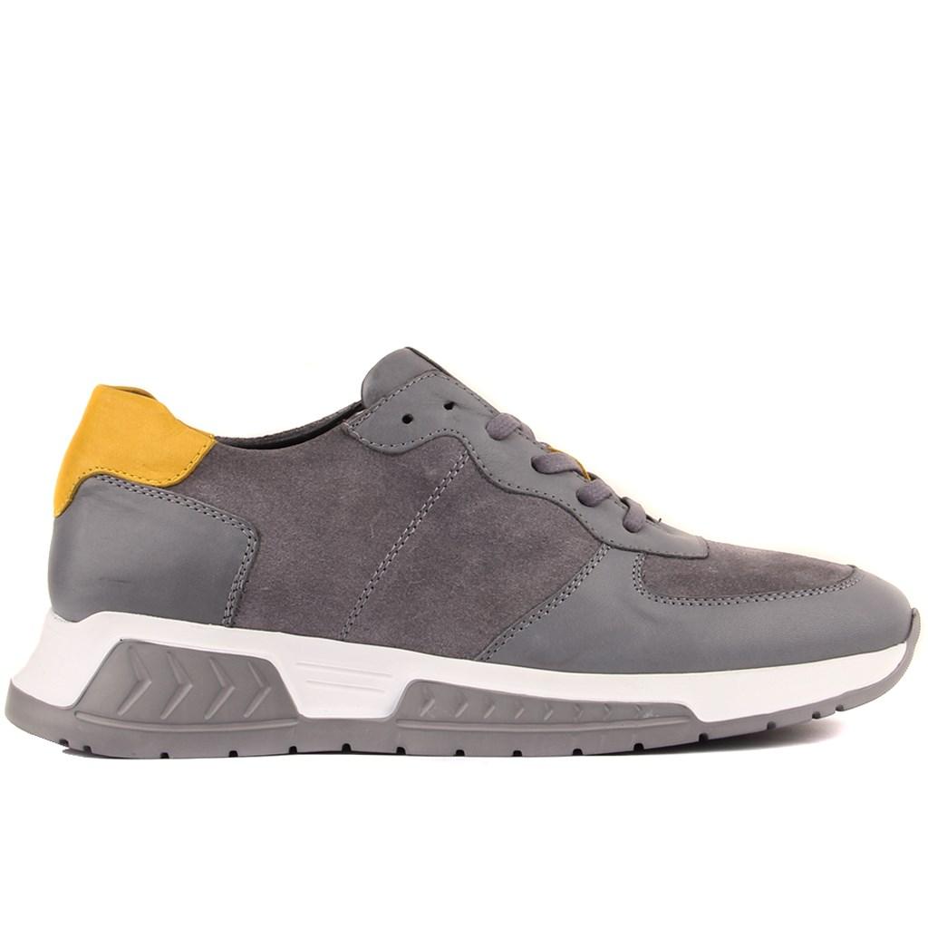 

Sail Lakers - серая замша, кожаная мужская повседневная обувь 40 серый