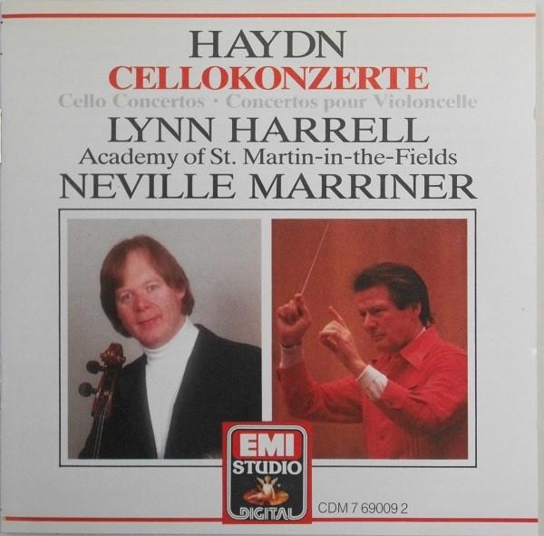 

CD LYNN HARRELL ACADEMY OF ST. MARTIN Joseph Haydn Cello Concerti in C CDM7690092 EMI 1987 Europe Classical Used
