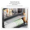 YouShu 3-Tier Matte Black Kitchen Dish Drying Rack