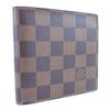 LOUIS VUITTON Portefeiulle Marco Bi-Fold Wallet N61675 Brown Damier canvas mens Used