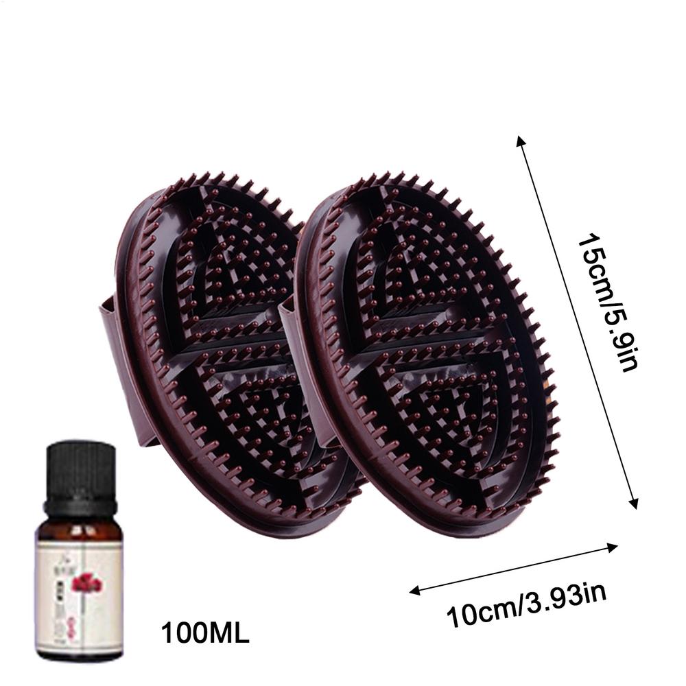 Meridian Massage Brush Massage Brush Meridian Brush Ergonomic Design Long Lasting Safe Massage Comb for Relaxation and Improved