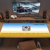 Coventry City Color Mouse Pad Large Gaming Table Cushion Non-slip Laptop Tablet Big Mousepad XXL Mat Mini PC Playmat With Lock Edge