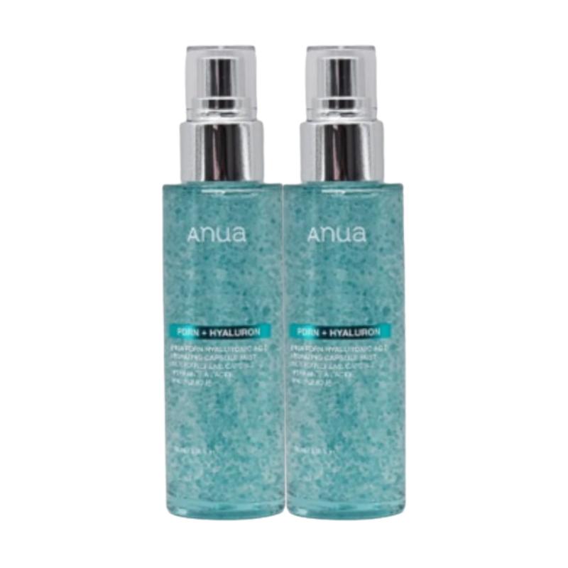 Anua PDRN Hyaluronic Acid Hydrating Capsule Mist Set 100ml x2 100ml x2