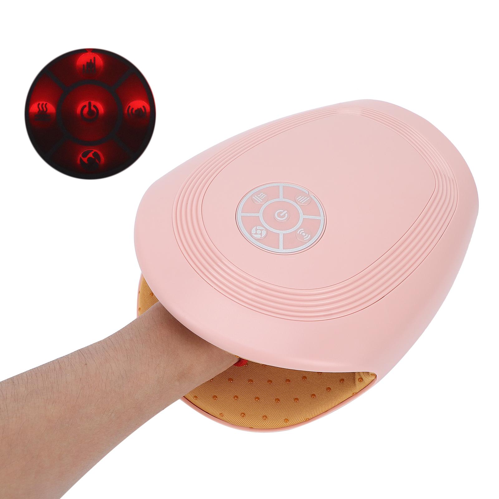 

Cordless Hand Massager Pain Relief Hot Compress Therapy Electric Hand Massage Machine
