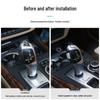 Innenraum Schalthebel P Entriegelungsknopf Aufkleber für BMW 1er, 2er, 3er, 5er, 7er Serie, X1, X5, X6 - Modifikationsdekoration