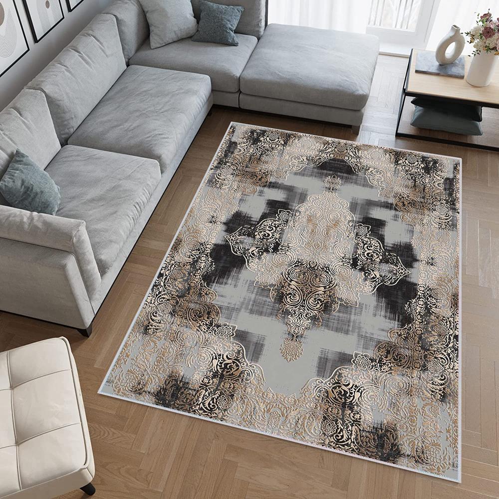 

Моющийся ковер с принтом Rovigo Home RVGHOME0394 50x80 коричневый