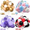 30-Piece Colorful Metal Sequin Balloon Set for Party Decorations