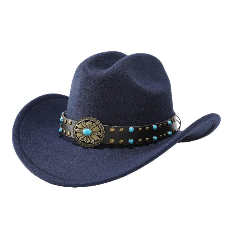 Men's and women's jazz hats, vacation sunscreen, national Tibetan style, European, American and western cowboy hats, travel hats