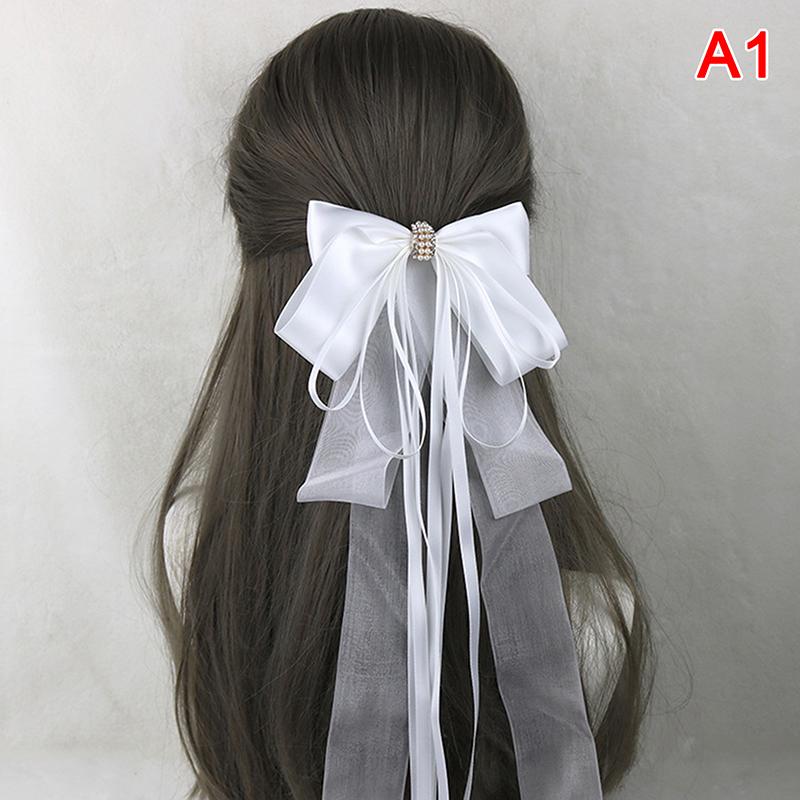 1 Stück Maid Prinzessin Lolita Spitze Schleife Haarnadel Haarspange Stirnband Cosplay