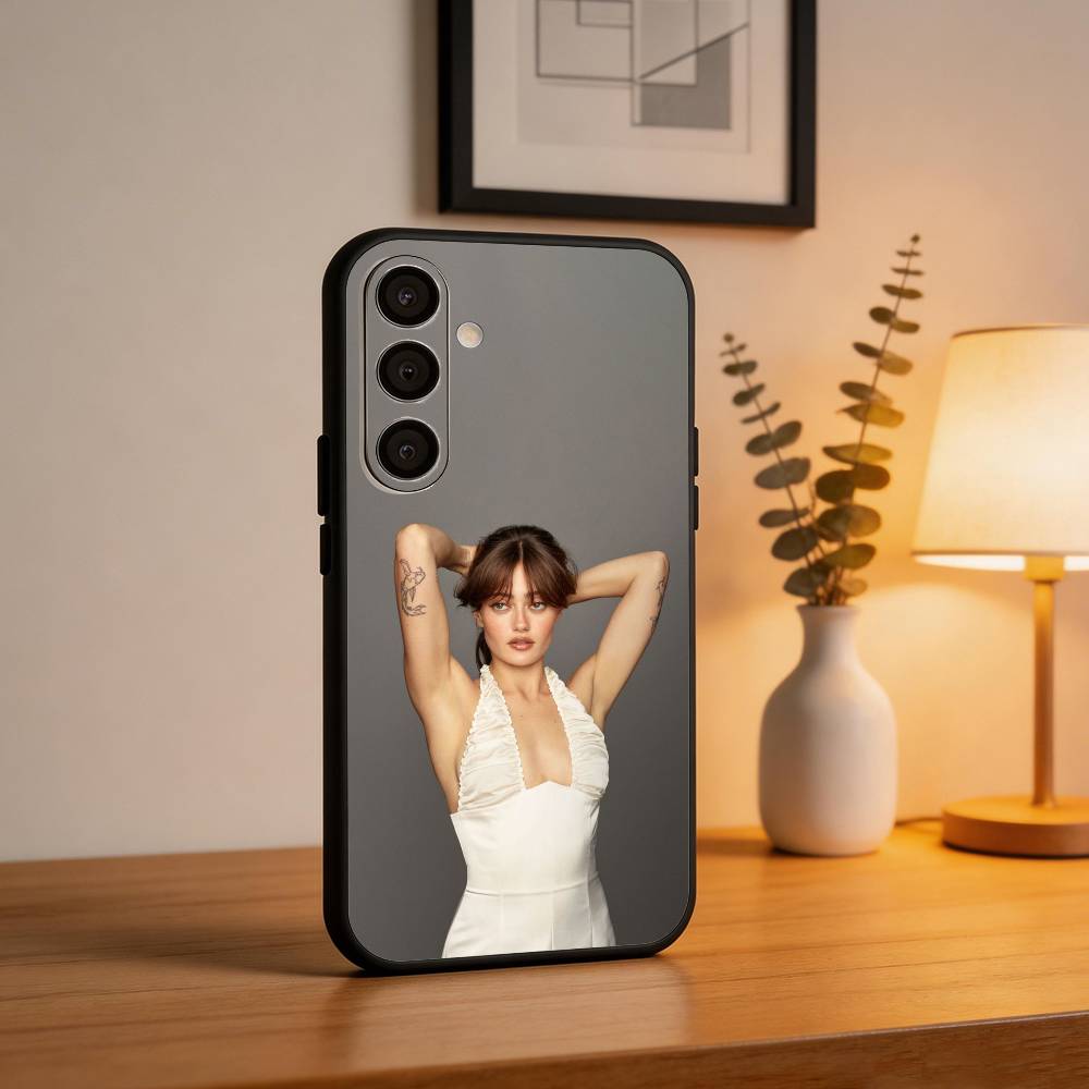 Actor E-Ella P-Purnell Phone Case For Samsung  A73,72,71,A52,51,40,41,A22,A32,31,A13, Soft Black Shell