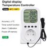 LCD Screen Socket Thermostat Digital Temperature Controller Socket Outlet Timer Switches Heating Cooling Thermostat Socket