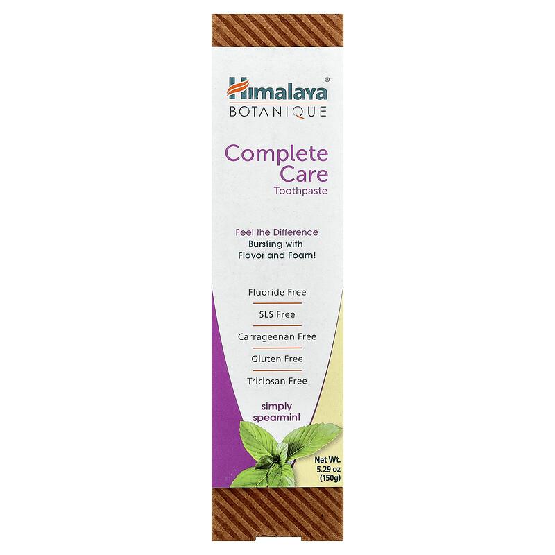 Botanique, Complete Care Toothpaste, Simply Spearmint, 5.29 Oz (150 G)