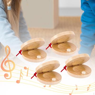 Colorful Finger Castanets for Kids - Musical Fun Little Ones