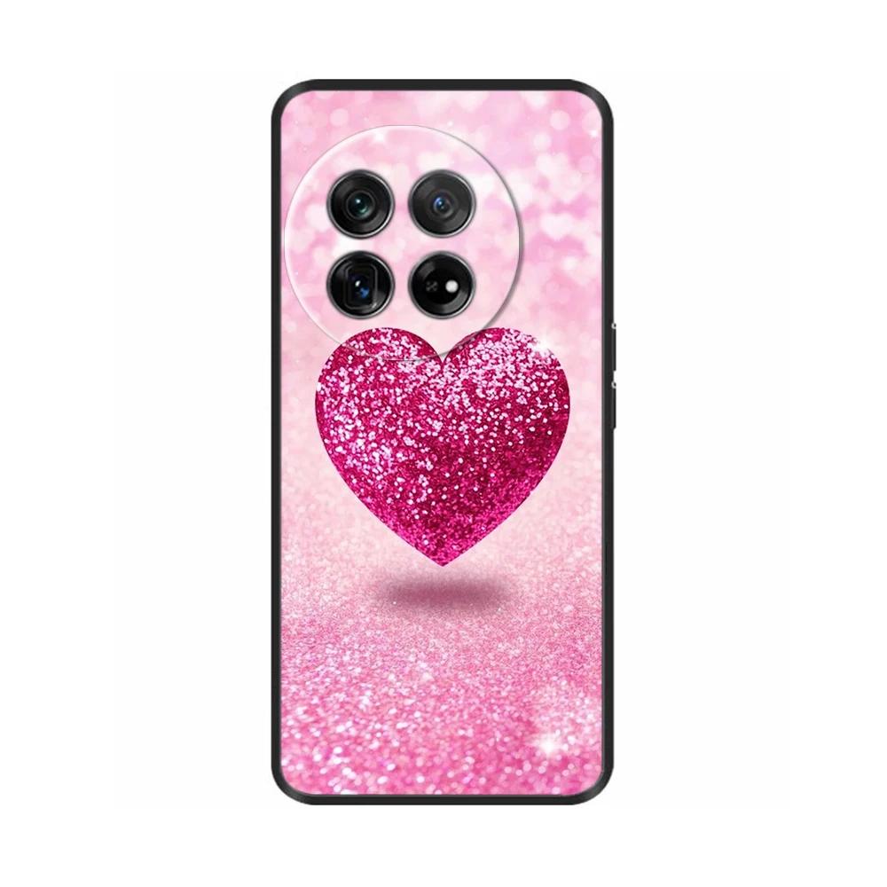 For OnePlus 12 Case Cover Silicone Soft TPU Phone Cases Bumper for One plus 12R 1+12 Oneplus12 5G Back Cover Funda Shockproof