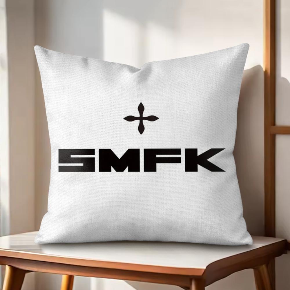 

Fashion SSMFK Cushion Cover Natural Linen Organic Fabric DoubleSided Printing Couch Pillow Covers Home Decor 30x30cm