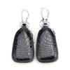 Low MOQ Luxury Premium Pure Genuine Crocodile Leather Men Fashion High-grade Car Key Fob Holder Cover Case Bag