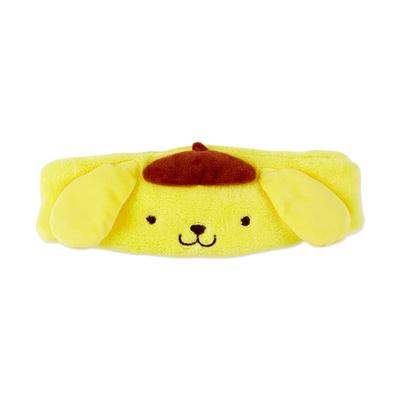 Sanrio Sanrio Haarband, Haarturban, Stirnband, Gelb, Purin, Pom Pom, Purin, Gesichtswaschmittel, Make-up, Einheitsgröße, passt den meisten Mädchen, Charakter 986178, SANRIO (SANRIO)