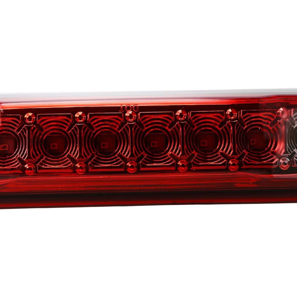 Tresound For 2007-2013 Chevrolet Silverado/GMC Sierra 1500 2500HD 3500HD LED Third 3rd Brake Light Cargo Light Center High Mount Lamp Tail Light (Red