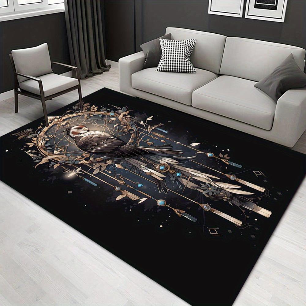 

1pc 1135151622Pattern Carpet, Area Rug For Living Room Bedroom Room Bed Chair Laundry Entryway Corridor Yard Non-slip Outdoor Camping Rug Fl 60cm by 90cm