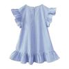 New Kids Dresses for Girls Clothes Summer Girl Stripe Princess Dress Toddler Baby Dress Children's Clothing