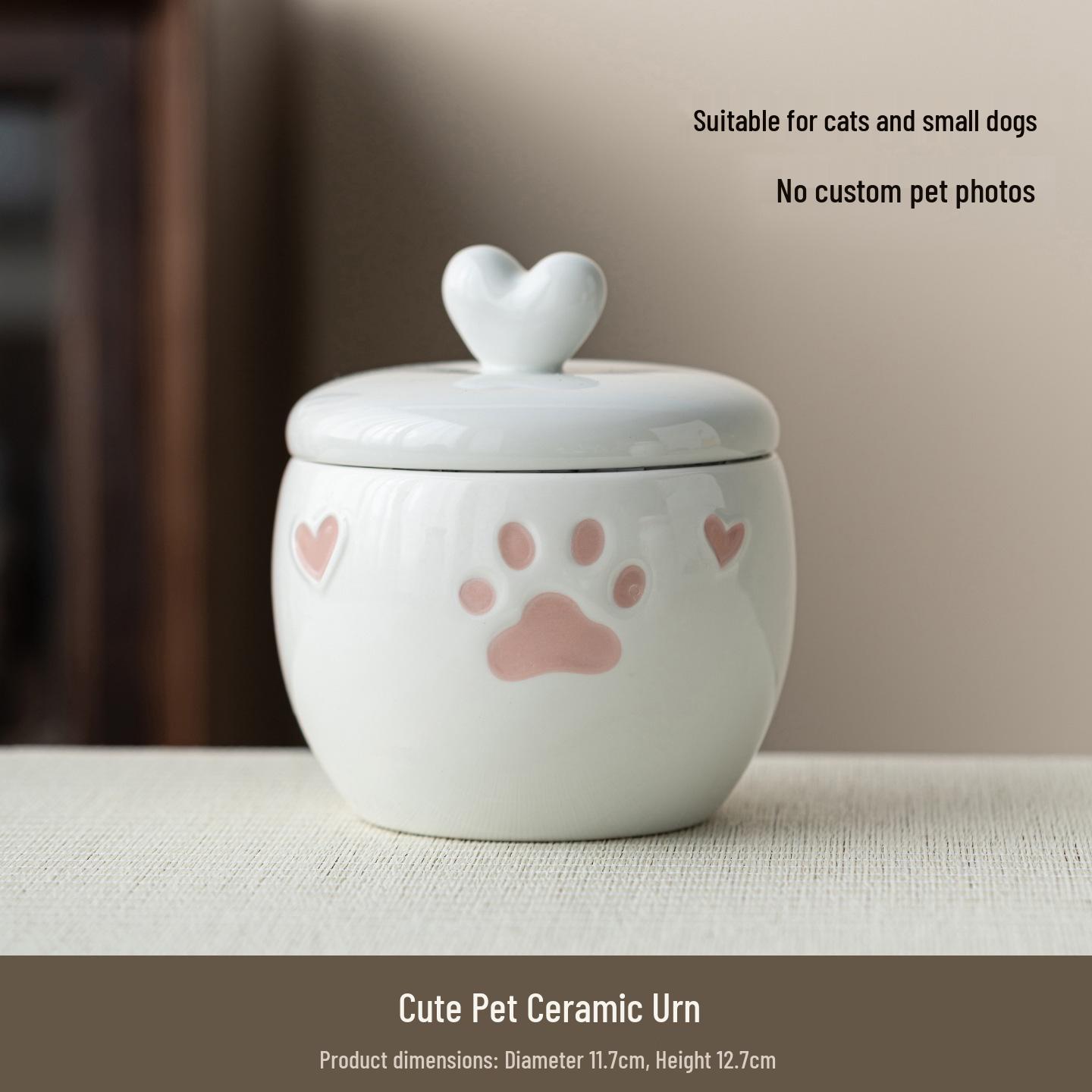 

Customized Pet Memorial Urn: Moisture-Proof Keepsake for Small Dogs & Cats