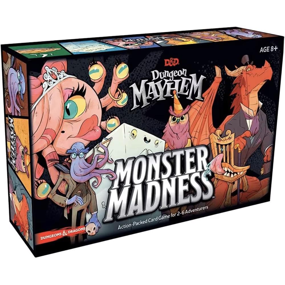 Dungeon Mayhem Dungeons Dragons Kāršu spēle